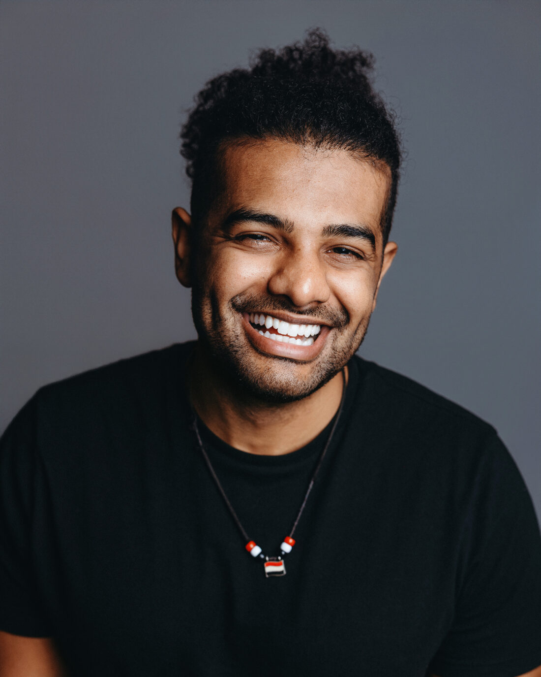 Ahmed Al-Kadri smiling