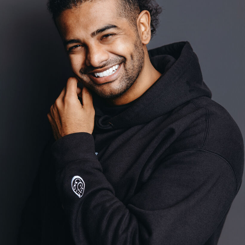Ahmed in hoodie